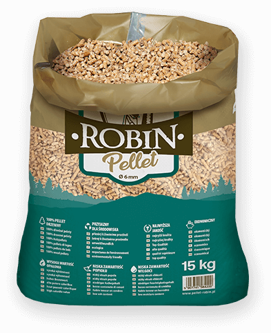 worek pelletu opałowego Robin do kupienia w Wolinie lub sklepie internetowym